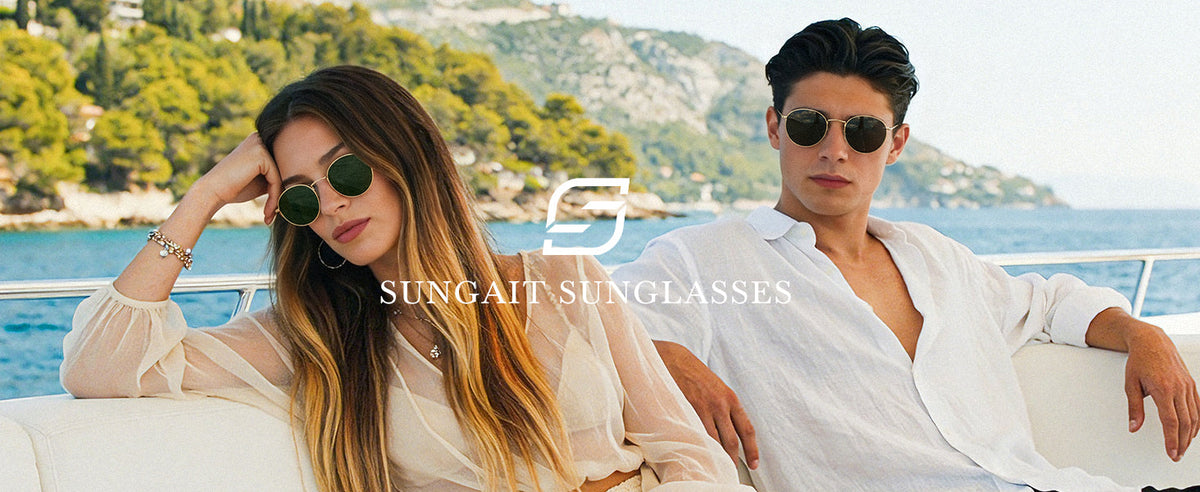 Sungait Vintage Round Sunglasses