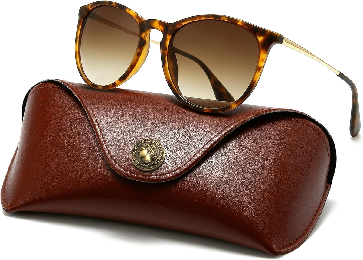 SUNGAIT Vintage Round Sunglasses with case.jpg