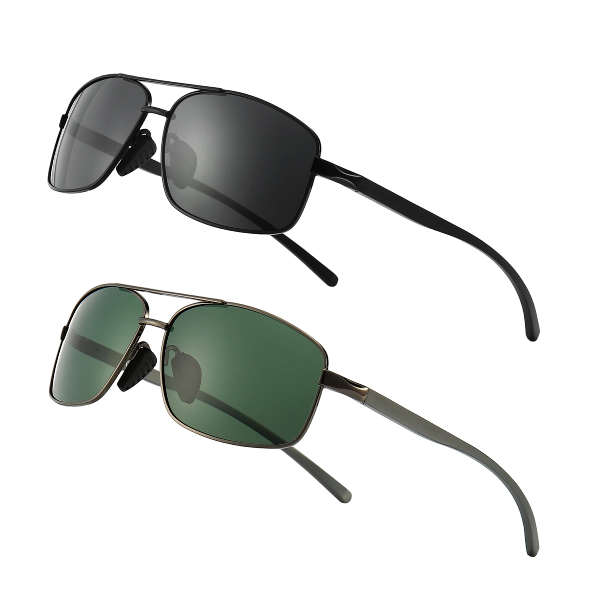 SUNGAIT Al-Mg Alloy Sunglasses SGT458 | HD Polarized UV400 