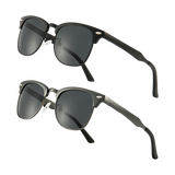 Half-frame Round Sunglasses SGT558