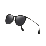 SUNGAIT Vintage Round Sunglasses SGT567 Black Font