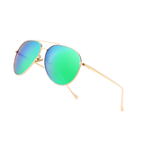 Women's Oversized Aviator Mirrored Polarized Sunglasses SGT603