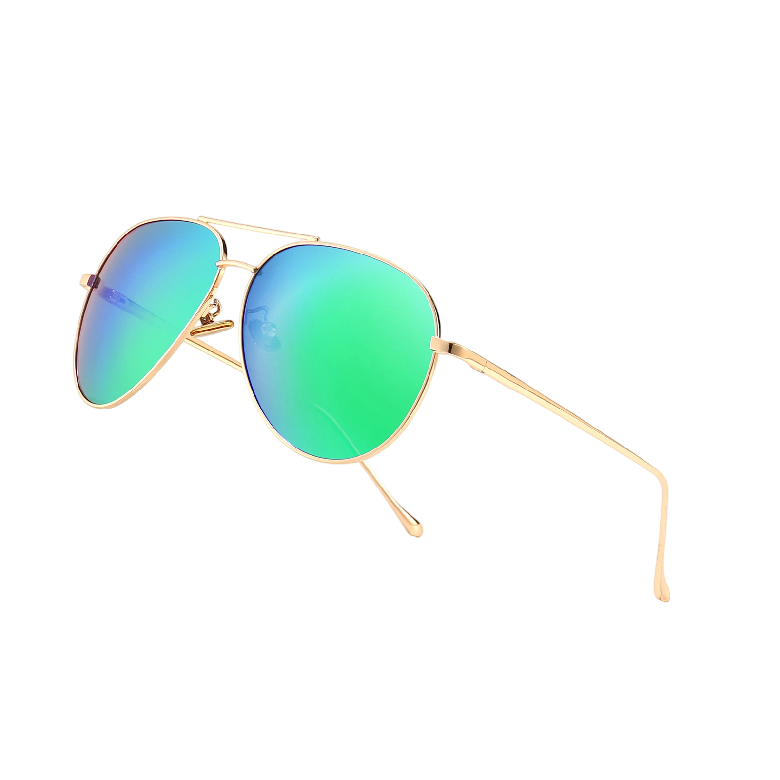 Women's Oversized Aviator Mirrored Polarized Sunglasses SGT603