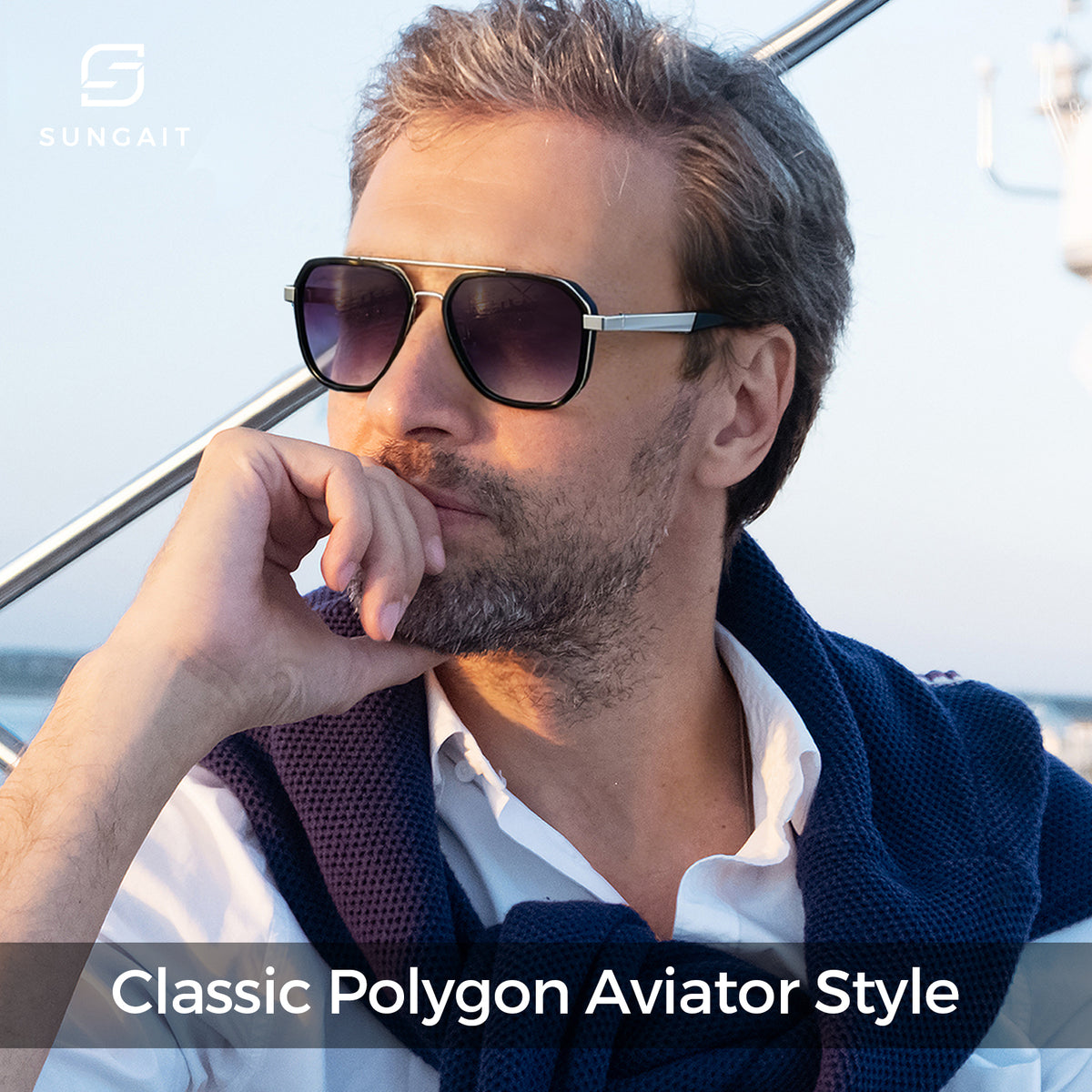 Classic Polygon Sunglasses
