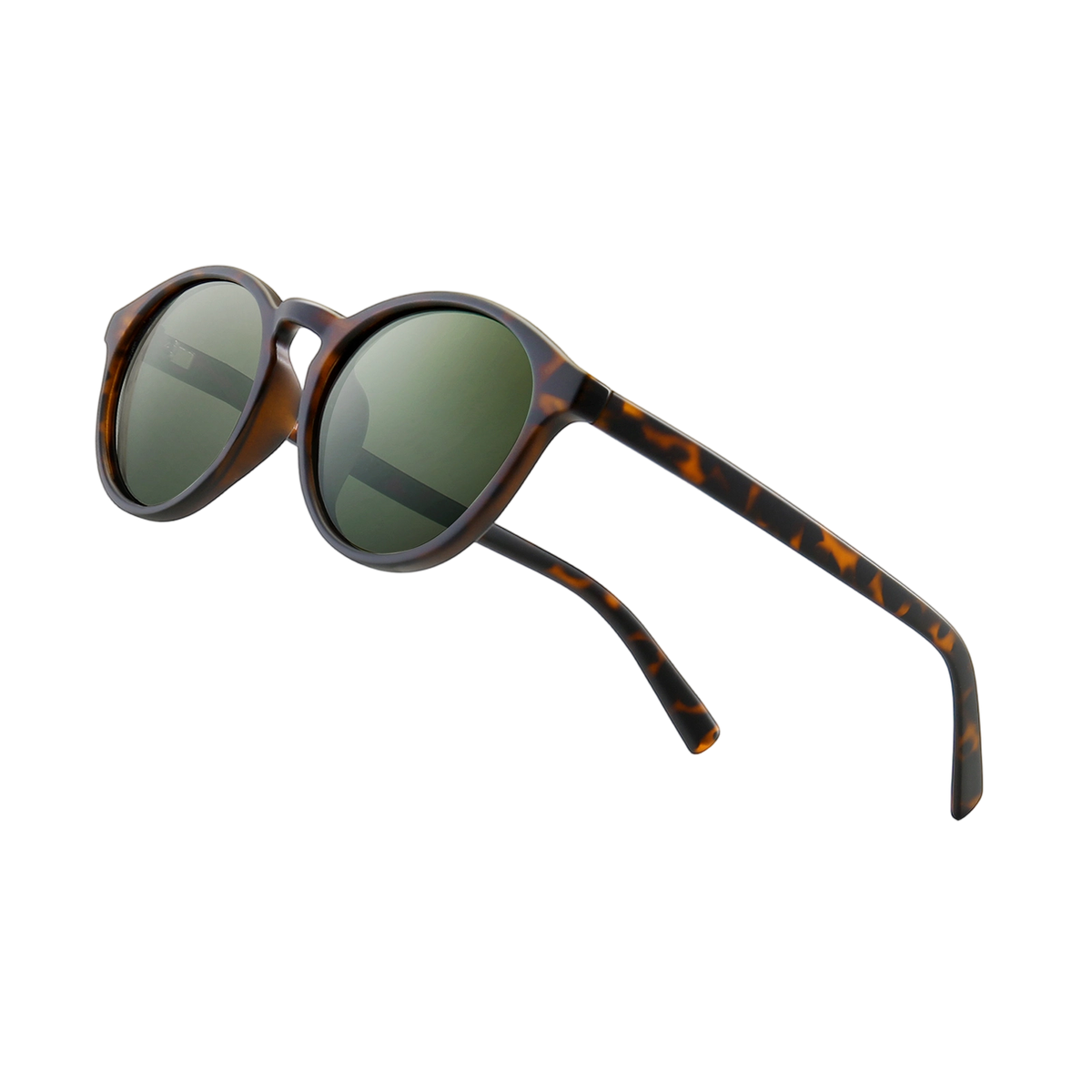 Green Mirror Round Polarized Sunglasses for Women Men Classic Vintage Green Lens Round Sunglasses: Vintage Lennon Style Shades - Etsy main image 2