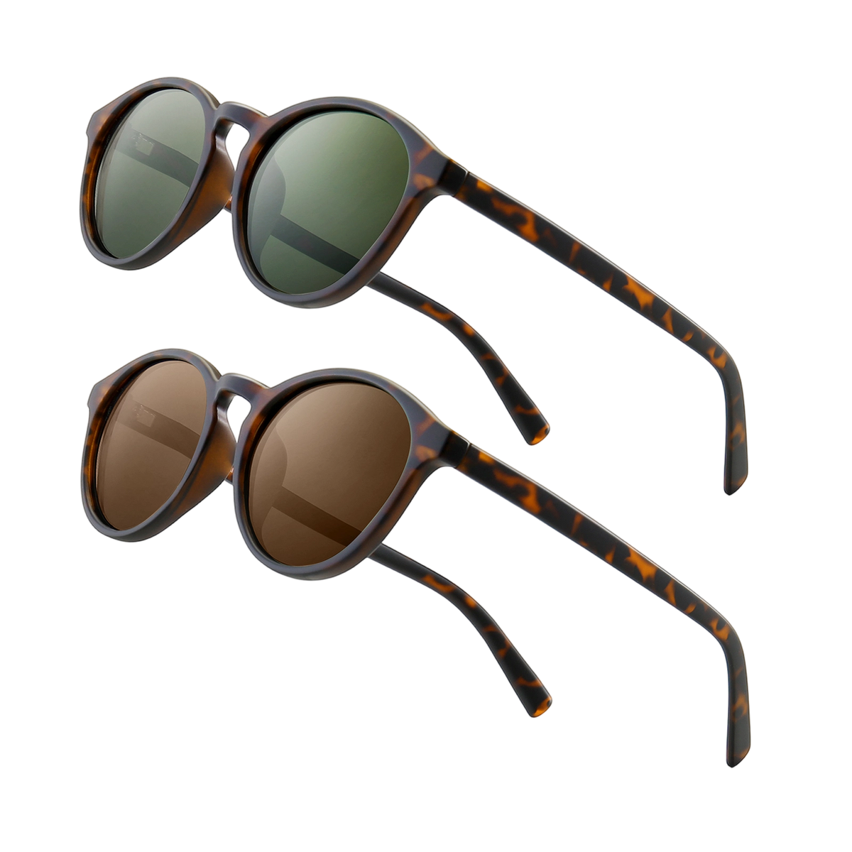 SUNGAIT Classic Round Polarized Sunglasses | UV400