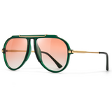 Retro Oversized Aviator Sunglasses